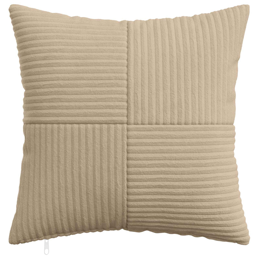 Kussensloop 2 pcs ALMELO Taupe 50 x 50 cm corduroy