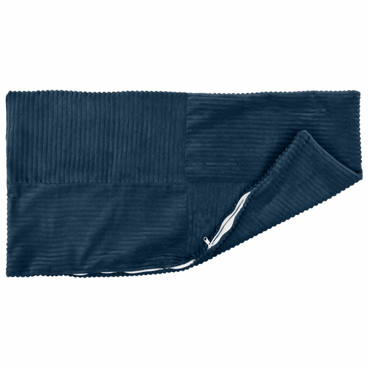 Kussensloop 2 pcs ALMELO Marineblauw 50 x 75 cm corduroy