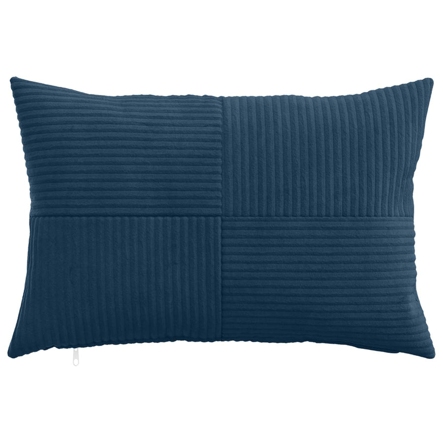 Kussensloop 2 pcs ALMELO Marineblauw 50 x 75 cm corduroy