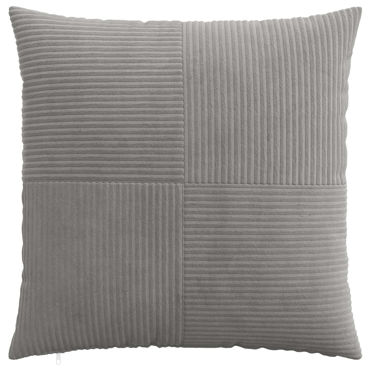 Kussensloop 6 pcs ALMELO Lichtgrijs 55 x 55 cm corduroy