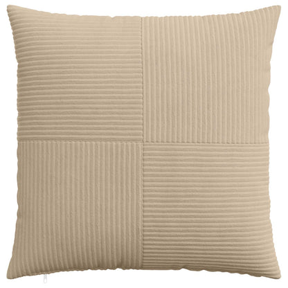 Kussensloop 6 pcs ALMELO Taupe 55 x 55 cm corduroy