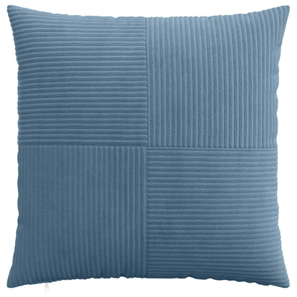 Kussensloop 6 pcs ALMELO Blauw 60 x 60 cm corduroy