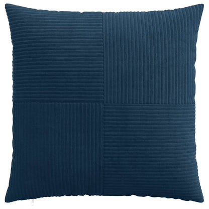 Kussensloop 2 pcs ALMELO Marineblauw 60 x 60 cm corduroy