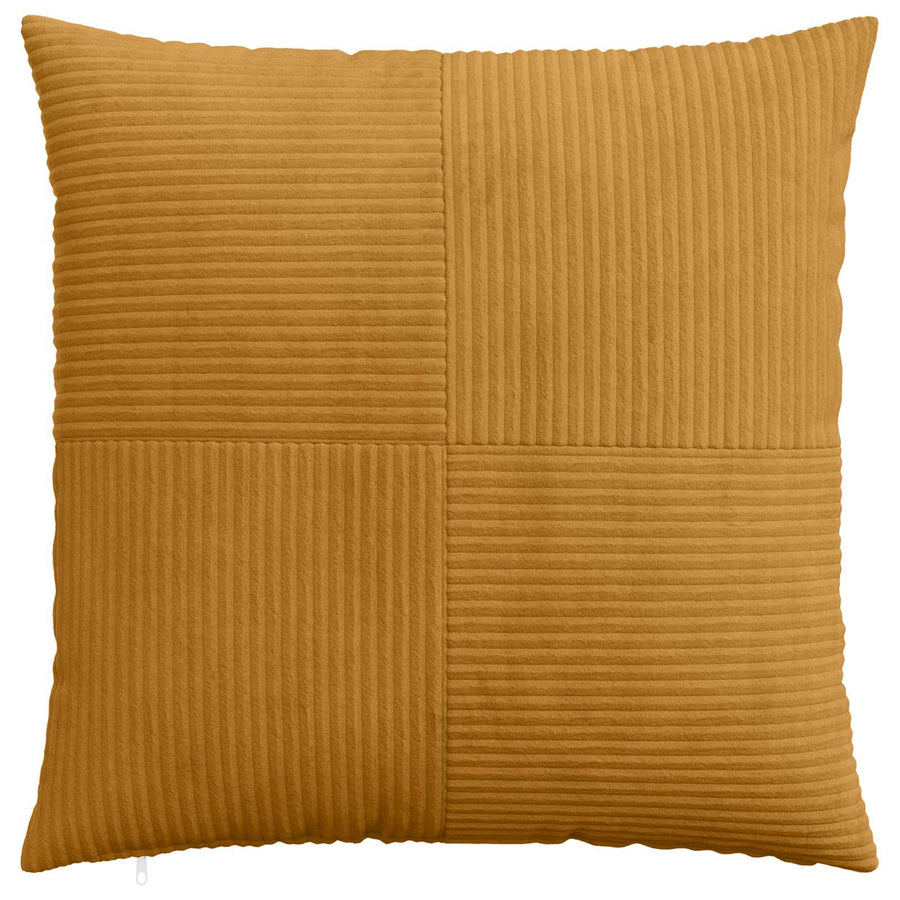 Kussensloop 6 pcs ALMELO Geel 65 x 65 cm corduroy