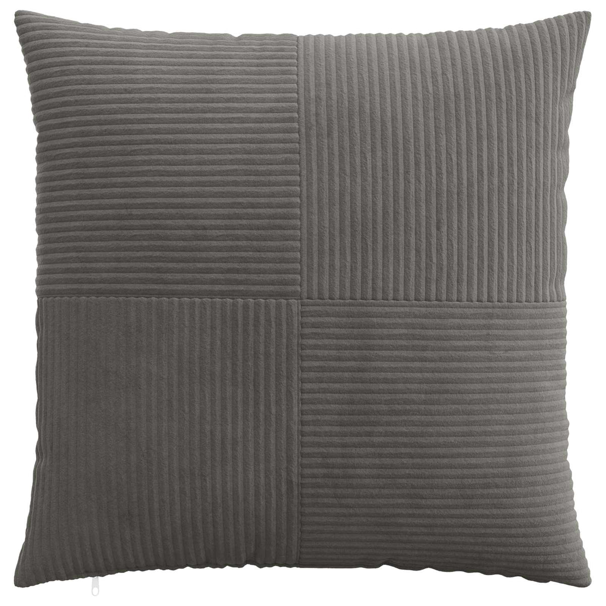 Kussensloop 2 pcs ALMELO Donkergrijs 70 x 70 cm corduroy