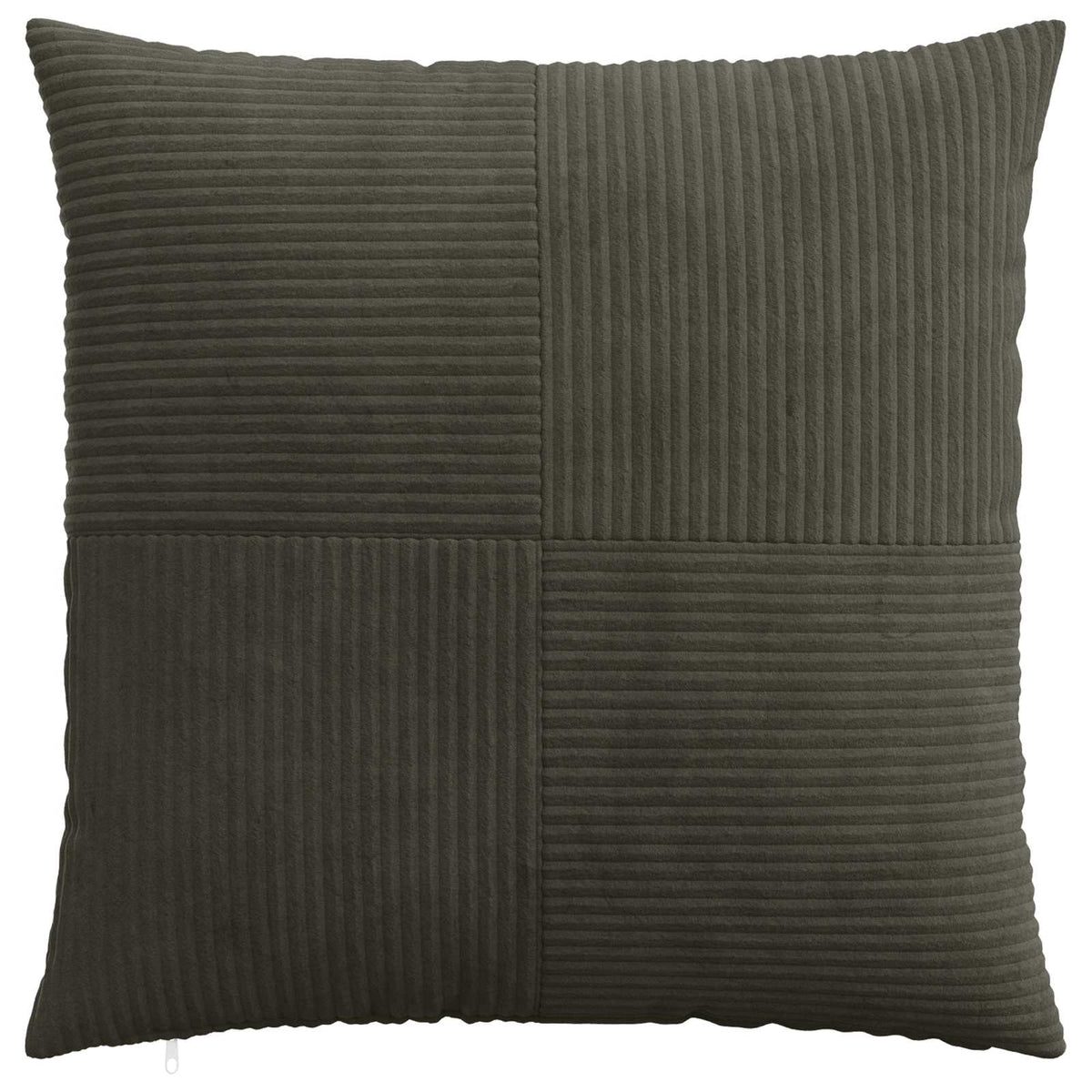 Kussensloop 2 pcs ALMELO Antracietkleurig 70 x 70 cm corduroy