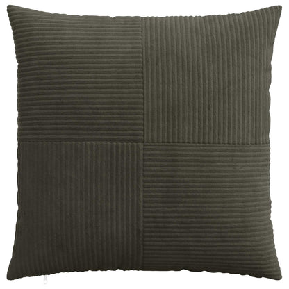 Kussensloop 2 pcs ALMELO Antracietkleurig 70 x 70 cm corduroy