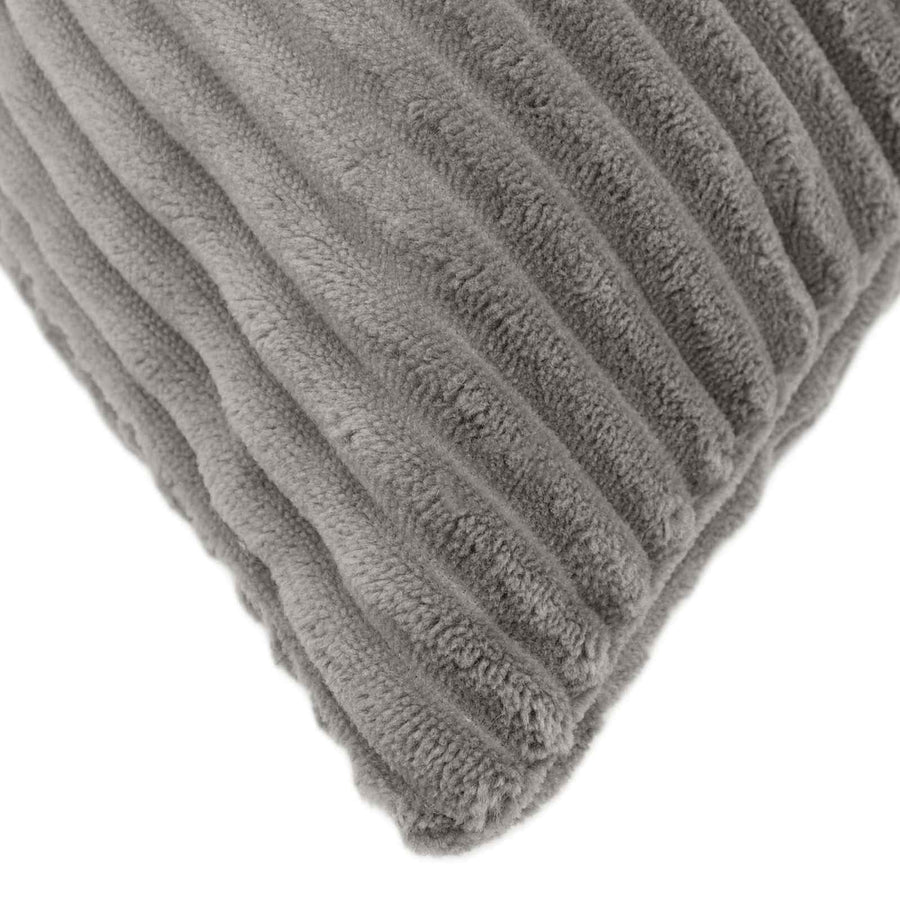 Kussensloop 6 pcs ALMELO Lichtgrijs 80 x 80 cm corduroy