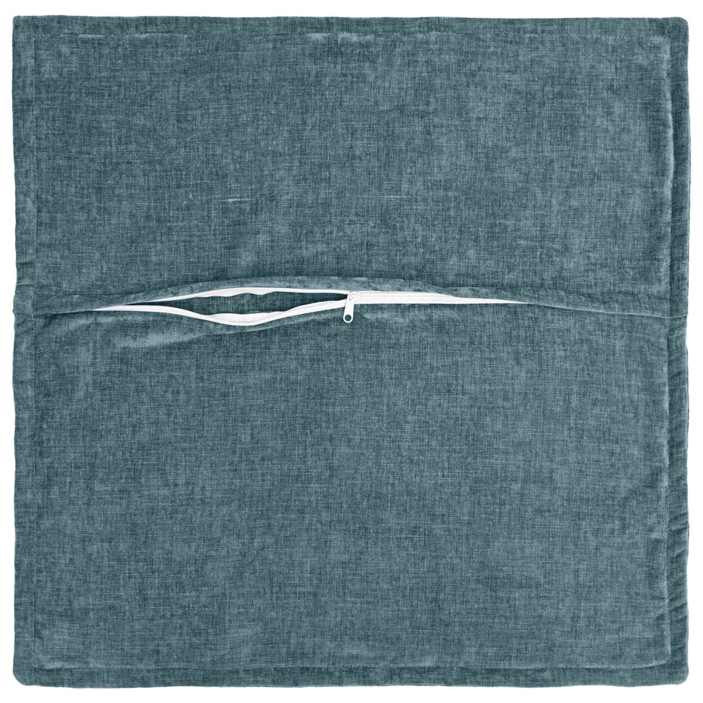 Kussensloop 6 st HOUTEN Blauw 30 x 30 cm Chenille Stof
