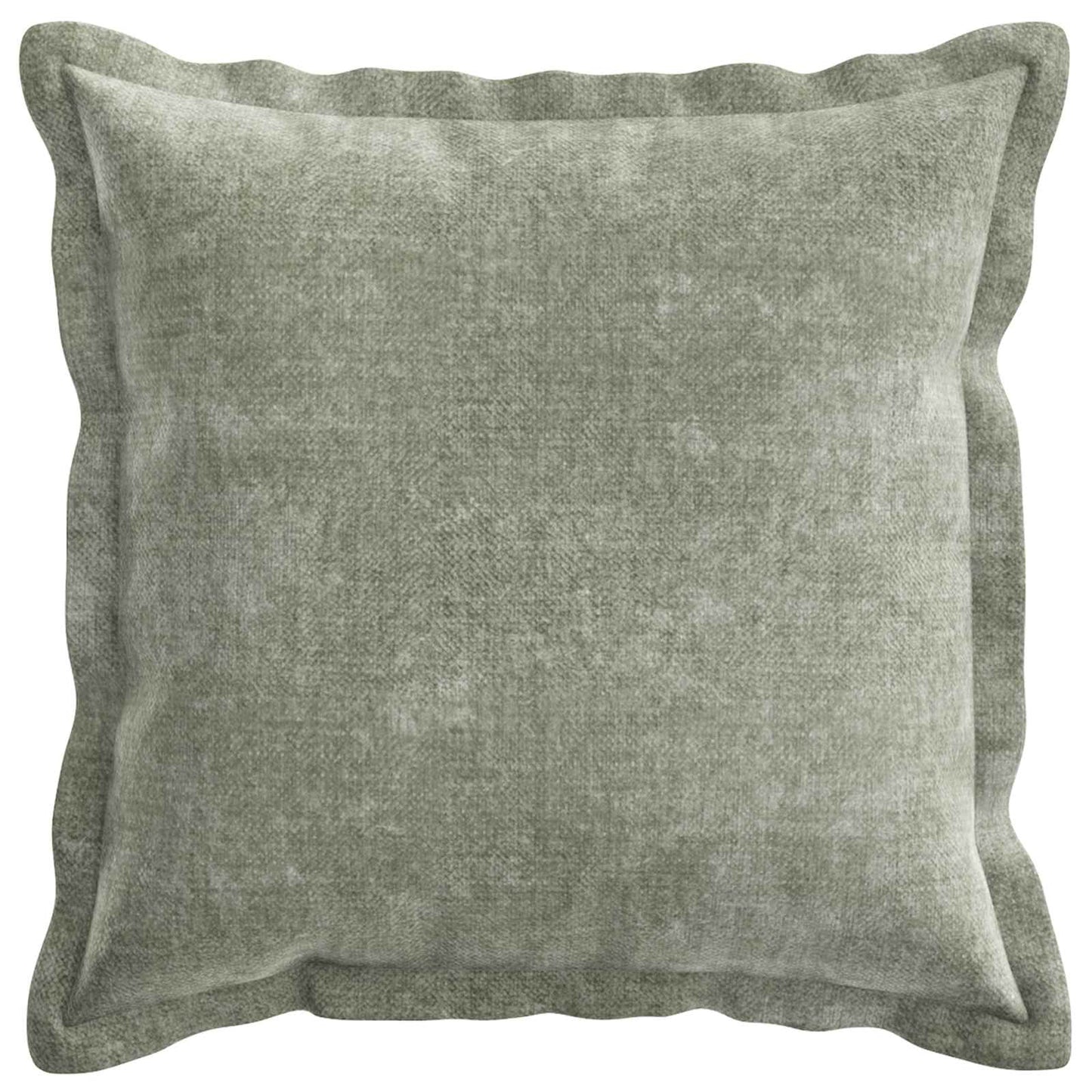 Kussensloop 6 st HOUTEN Groen 30 x 30 cm Chenille Stof