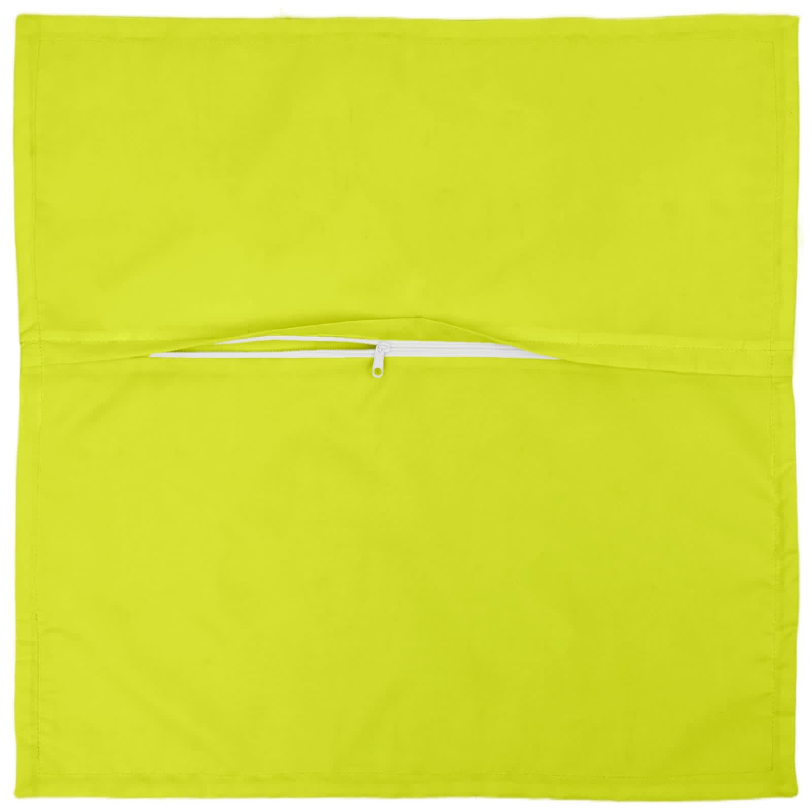 Kussensloop 2 st HOUTEN Helder groen 30 x 30 cm Polyester