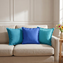 Kussensloop 2 st HOUTEN Koninklijk Blauw 30 x 30 cm Polyester
