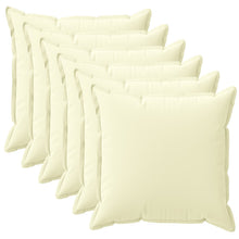 Kussensloop 6 st HOUTEN Crèmekleurig 30 x 30 cm Polyester