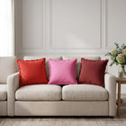 Kussensloop 2 st HOUTEN Rood 30 x 30 cm Polyester