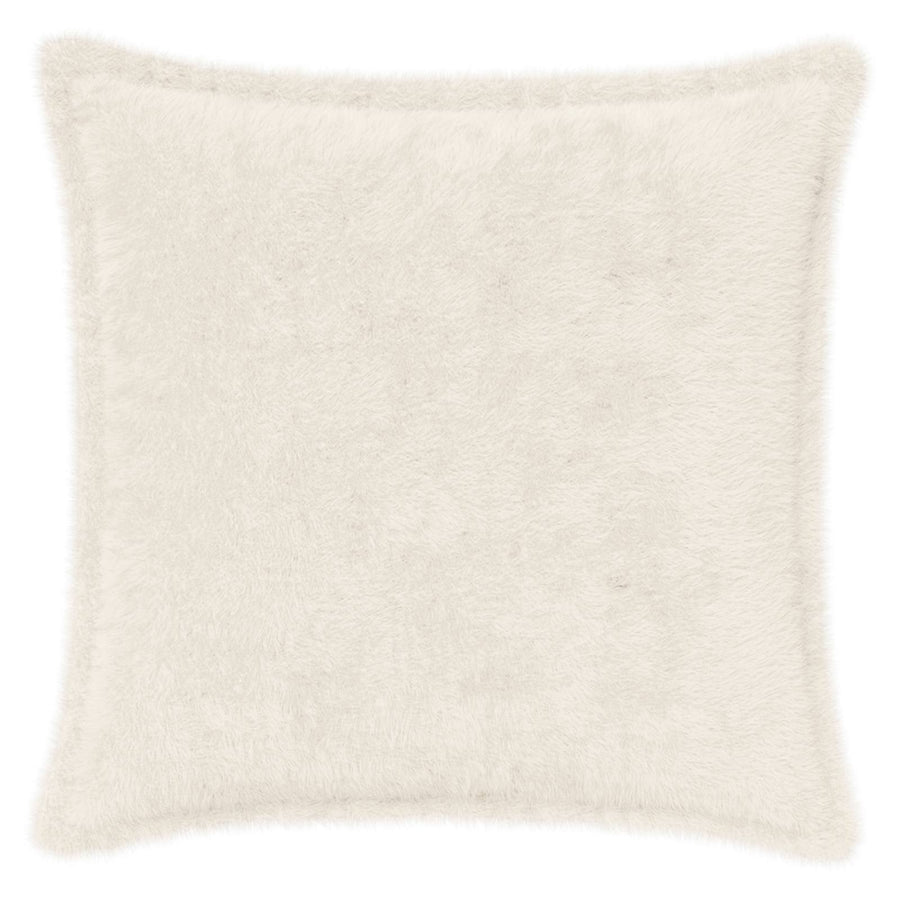 Kussensloop 6 st HOUTEN Wit 30 x 30 cm Nep Konijnenbont