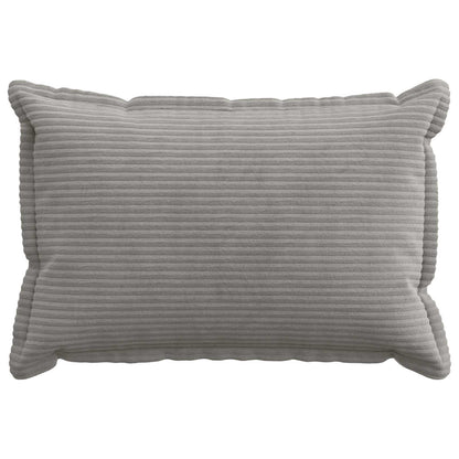 Kussensloop 2 st HOUTEN Lichtgrijs 30 x 50 cm corduroy