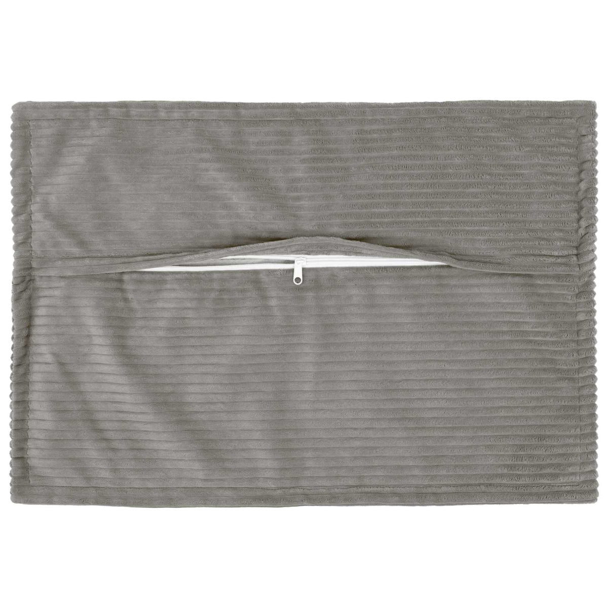 Kussensloop 6 st HOUTEN Lichtgrijs 30 x 50 cm corduroy