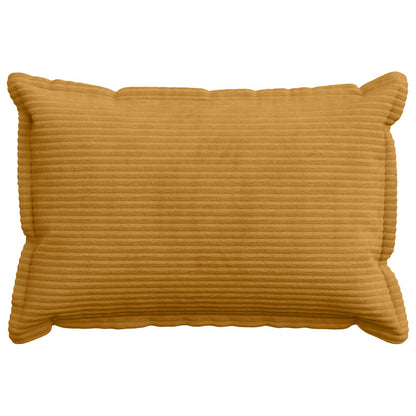 Kussensloop 6 st HOUTEN Geel 30 x 50 cm corduroy