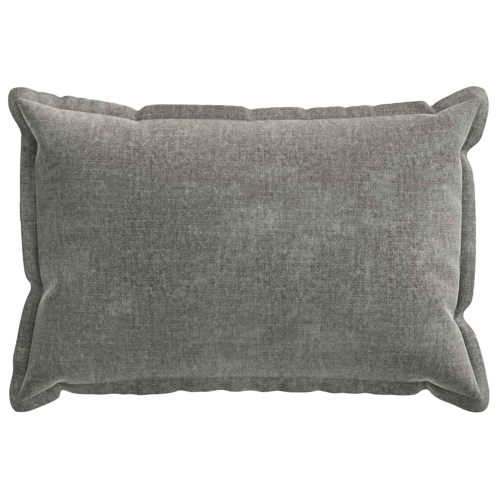 Kussensloop 2 st HOUTEN Donkergrijs 30 x 50 cm Chenille Stof
