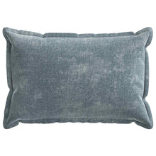 Kussensloop 2 st HOUTEN Lichtblauw 30 x 50 cm Chenille Stof