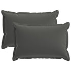 Kussensloop 2 st HOUTEN Antraciet 30 x 50 cm Polyester