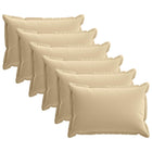 Kussensloop 6 st HOUTEN Beige 30 x 50 cm Polyester