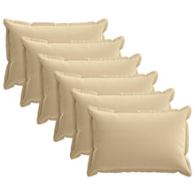 Kussensloop 6 st HOUTEN Beige 30 x 50 cm Polyester