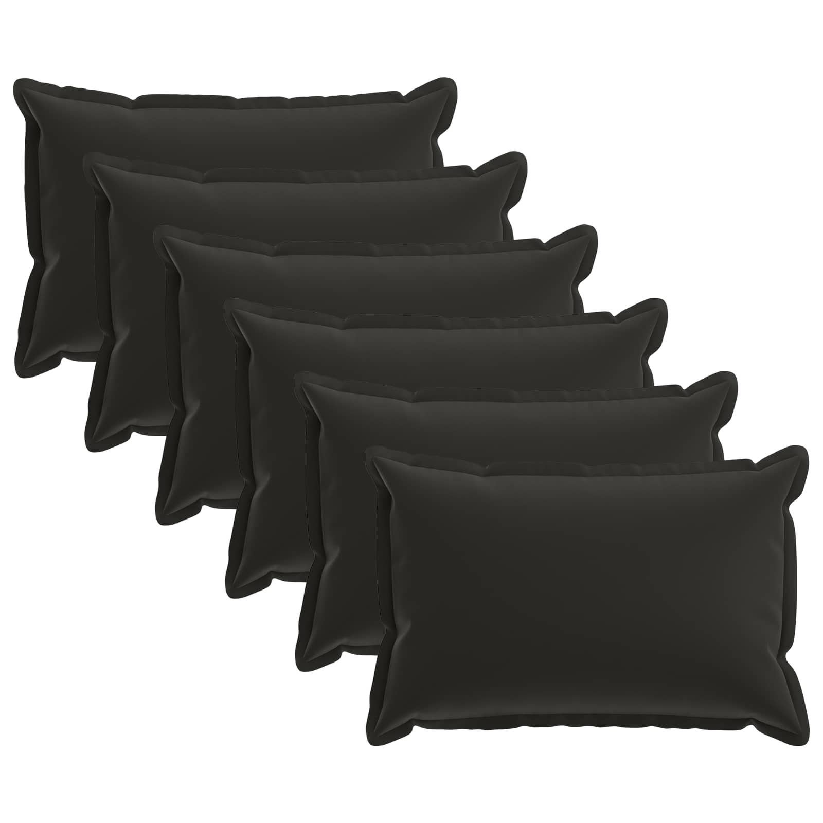 Kussensloop 6 st HOUTEN Meerkleurig 30 x 50 cm Polyester
