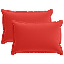 Kussensloop 2 st HOUTEN Rood 30 x 50 cm Polyester