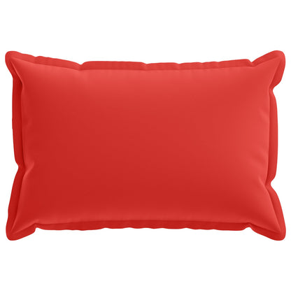 Kussensloop 6 st HOUTEN Rood 30 x 50 cm Polyester