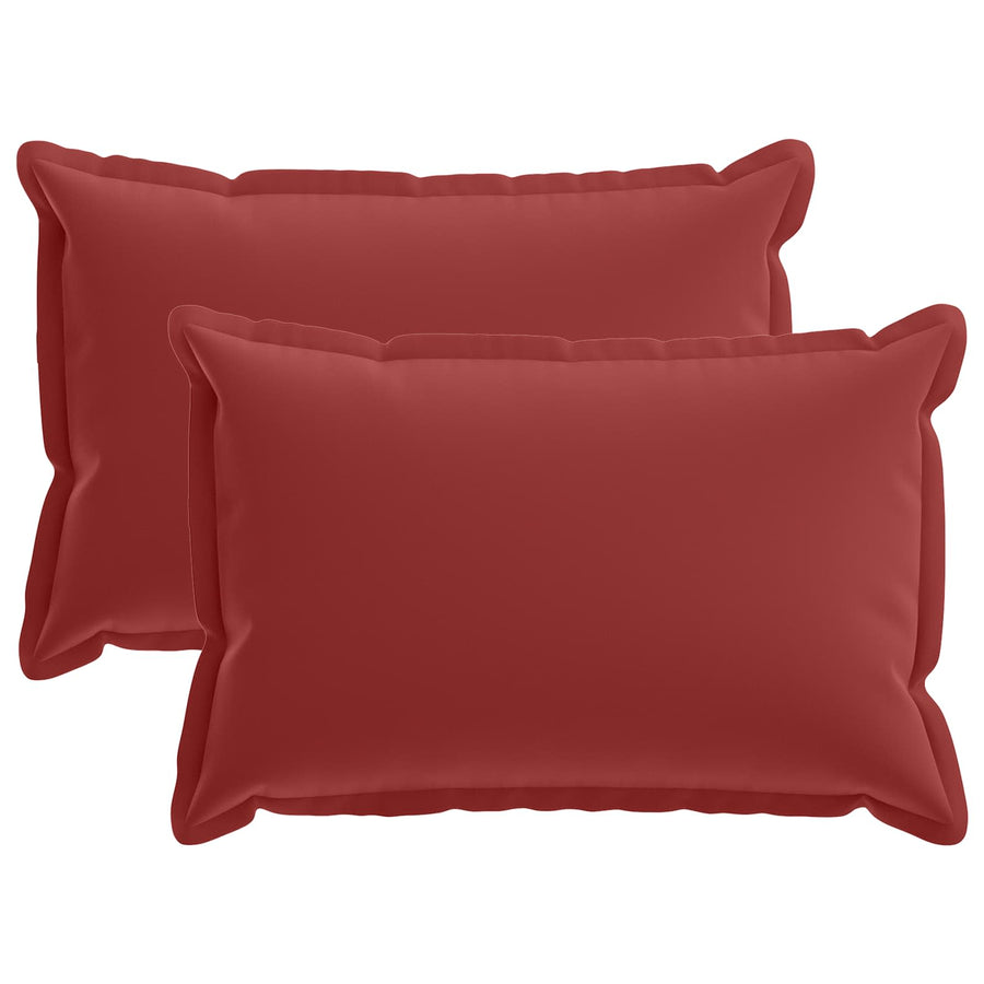 Kussensloop 2 st HOUTEN Wijnrood 30 x 50 cm Polyester