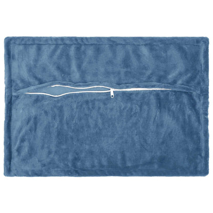 Kussensloop 6 st HOUTEN Lichtblauw 30 x 50 cm Flanel
