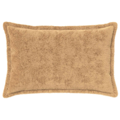 Kussensloop 2 st HOUTEN Taupe 30 x 50 cm Nep Konijnenbont