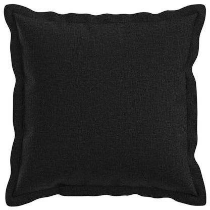 Kussensloop 2 pcs HOUTEN Zwart 35 x 35 cm Faux Linnen