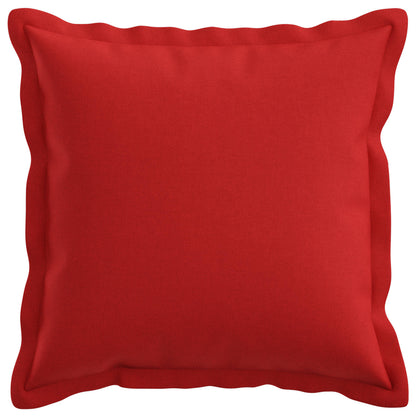 Kussensloop 2 pcs HOUTEN Rood 35 x 35 cm Faux Linnen