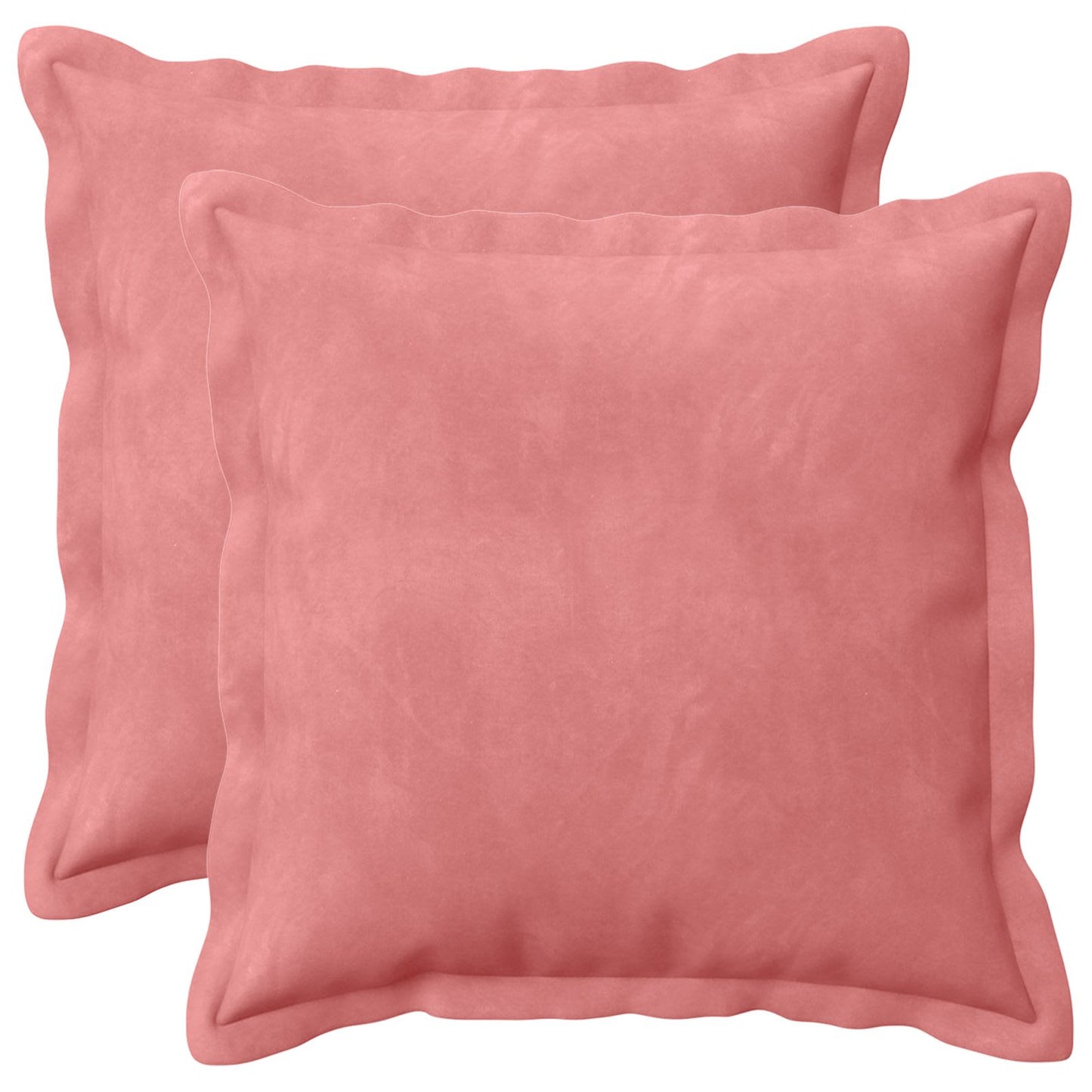 Kussensloop 2 pcs HOUTEN Roze 35 x 35 cm Fluweel