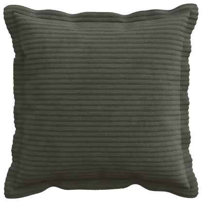 Kussensloop 2 st HOUTEN Antraciet 35 x 35 cm corduroy