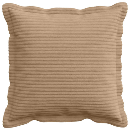 Kussensloop 6 st HOUTEN Bruin 35 x 35 cm corduroy