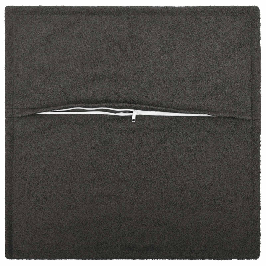 Kussensloop 2 pcs HOUTEN Donkergrijs 35 x 35 cm Bouclé