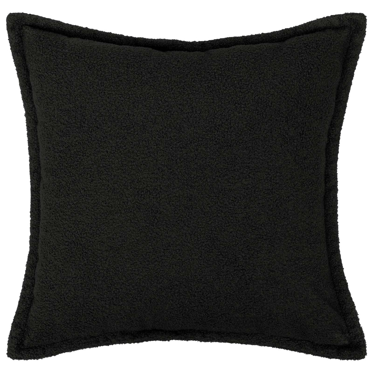 Kussensloop 2 pcs HOUTEN Zwart 35 x 35 cm Bouclé