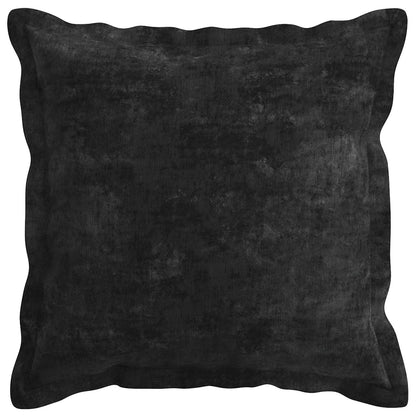 Kussensloop 6 st HOUTEN Antraciet 35 x 35 cm Chenille Stof