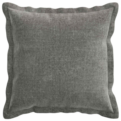 Kussensloop 2 st HOUTEN Donkergrijs 35 x 35 cm Chenille Stof