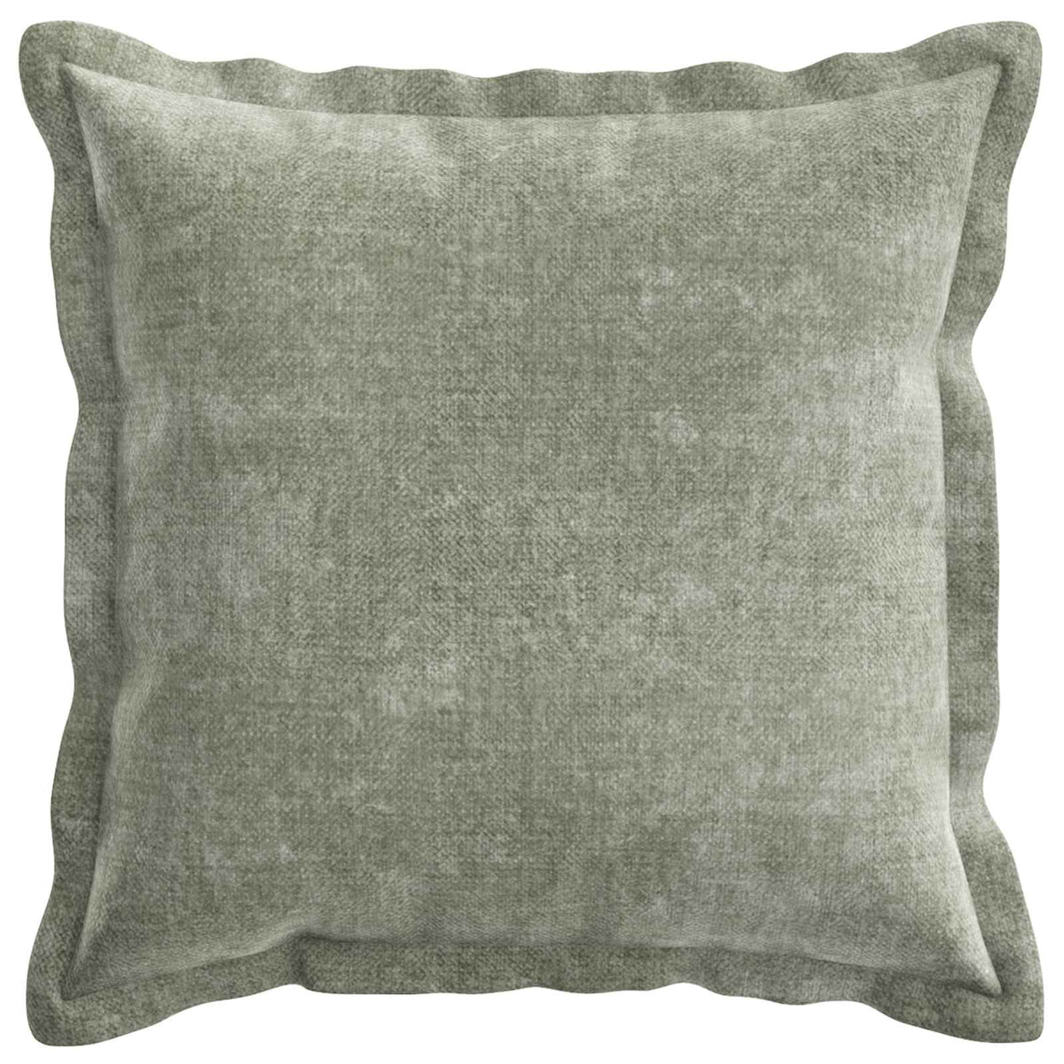 Kussensloop 6 st HOUTEN Groen 35 x 35 cm Chenille Stof