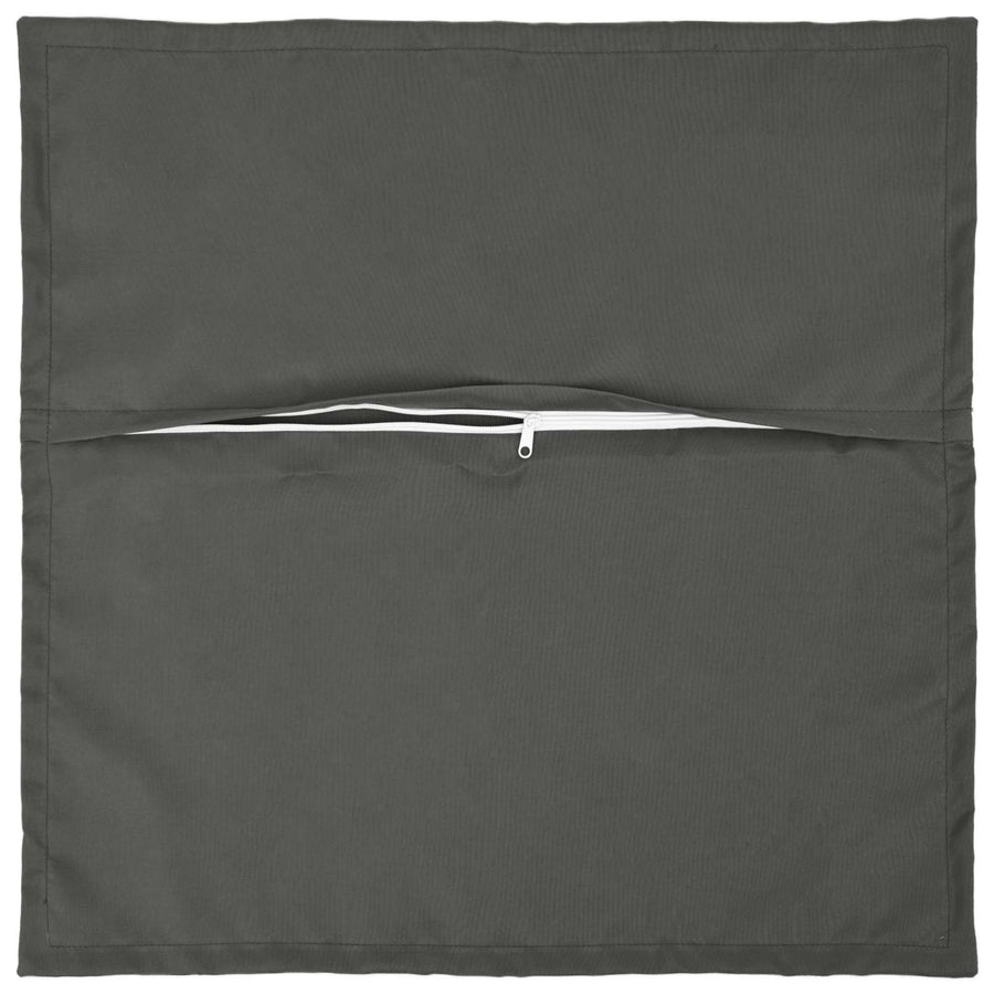 Kussensloop 6 st HOUTEN Antraciet 35 x 35 cm Polyester