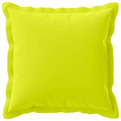 Kussensloop 6 st HOUTEN Helder groen 35 x 35 cm Polyester