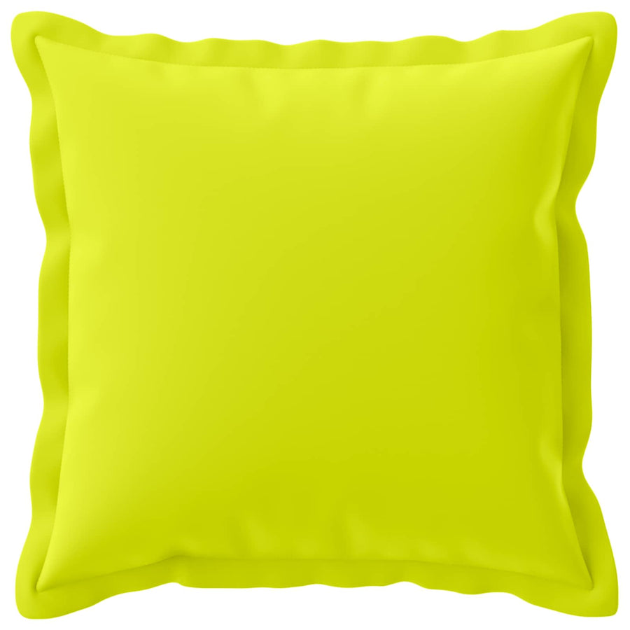 Kussensloop 6 st HOUTEN Helder groen 35 x 35 cm Polyester