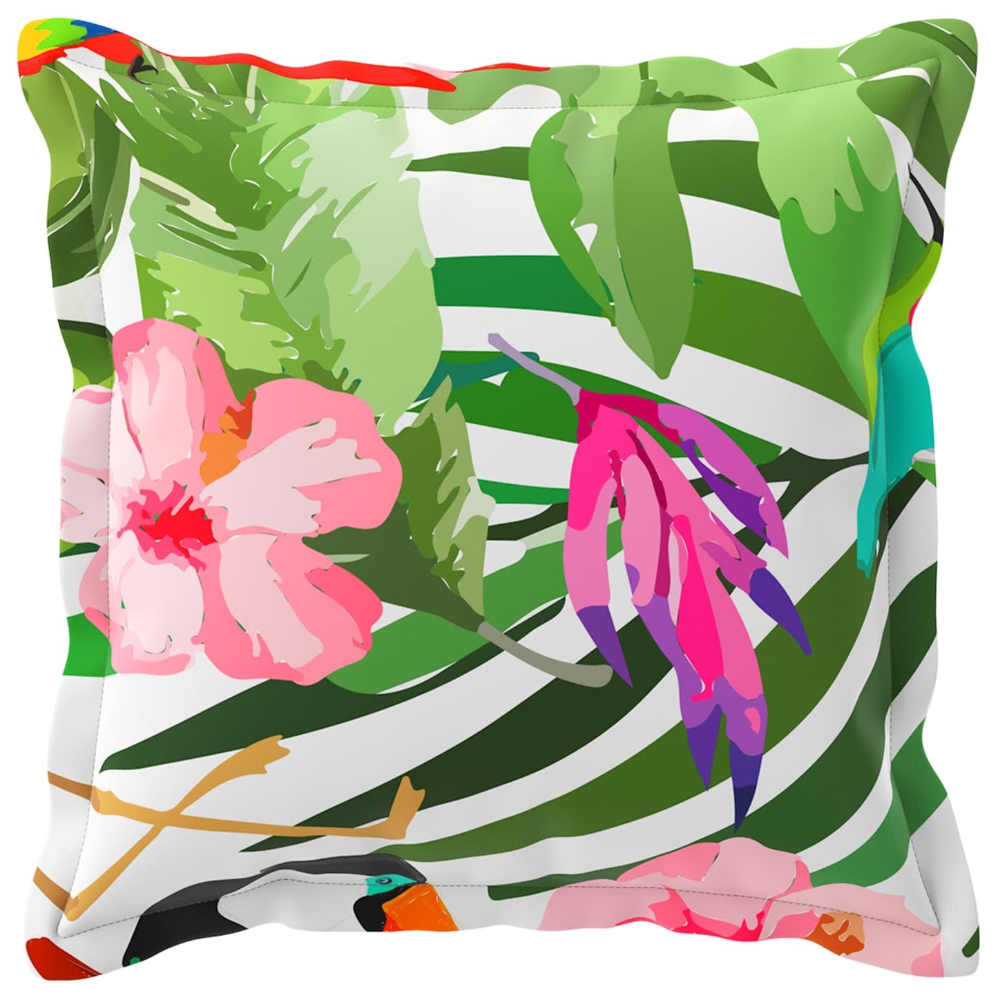 Kussensloop 2 st HOUTEN Zwart 35 x 35 cm Polyester