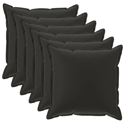 Kussensloop 6 st HOUTEN Meerkleurig 35 x 35 cm Polyester