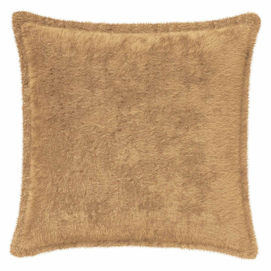 Kussensloop 2 st HOUTEN Taupe 35 x 35 cm Nep Konijnenbont