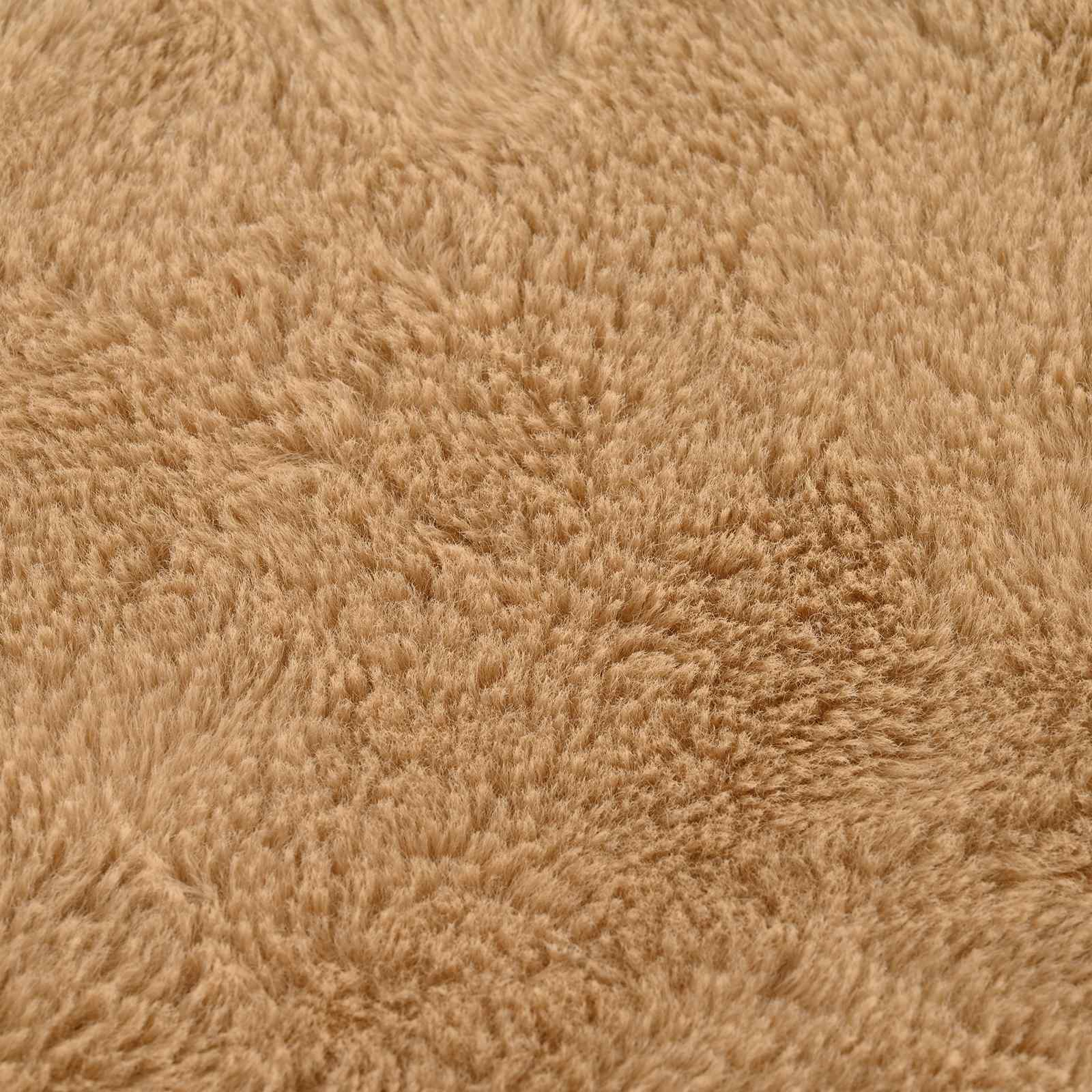 Kussensloop 6 st HOUTEN Taupe 35 x 35 cm Nep Konijnenbont